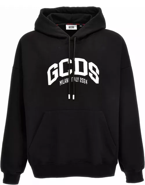 GCDS Logo Embroidery Hoodie
