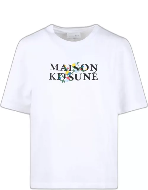 Maison Kitsuné Maison Kitsune Flowers Comfort T-shirt
