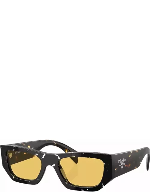 Prada Eyewear Spr A01s - Black Havana Sunglasse