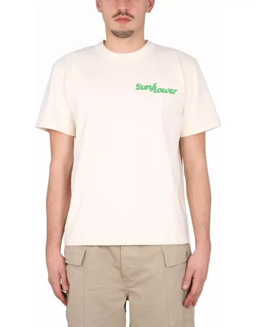 Sunflower T-shirt With Logo