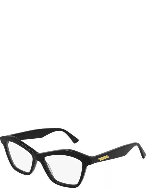 Bottega Veneta Eyewear Bv1096o-001 - Black Glasse