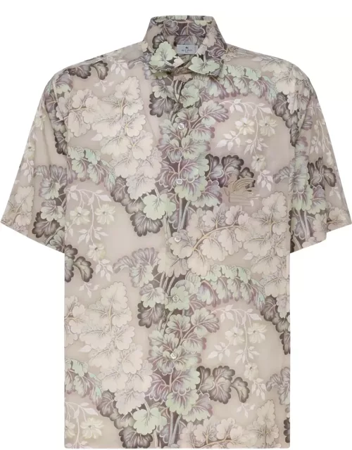 Etro Shirt With Printed Pegasus Embroidery