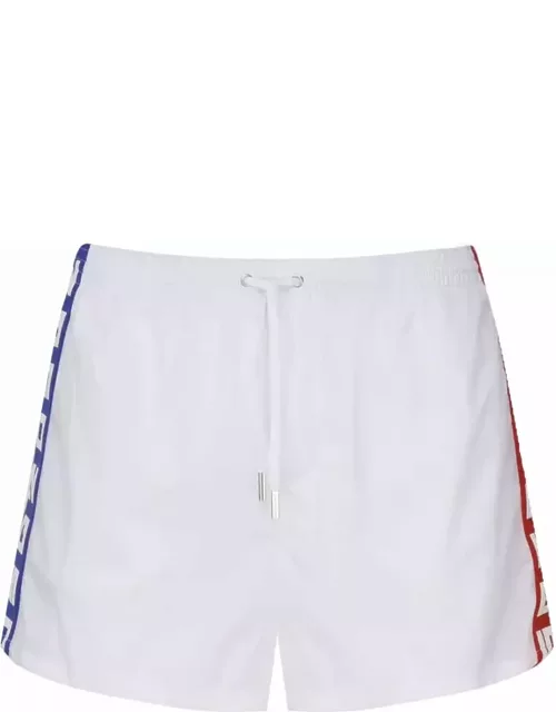 Dsquared2 Midi Boxer Swimsuit With Logo