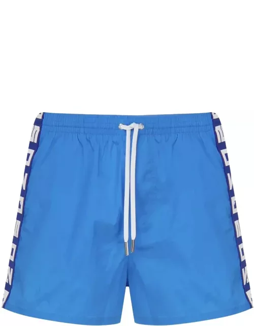Dsquared2 Midi Boxer Swimsuit With Logo