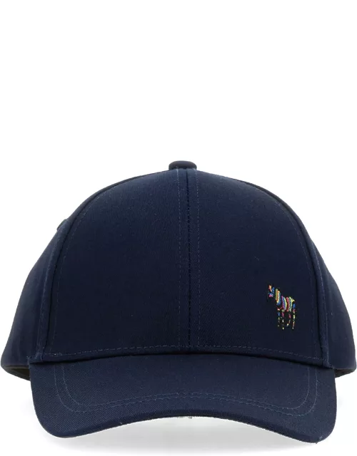 ps by paul smith baseball cap with "zebra" logo