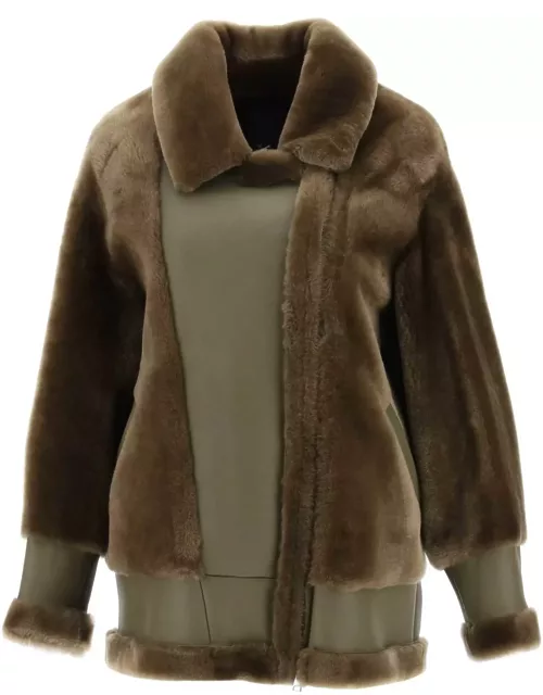 BLANCHA shearling jacket
