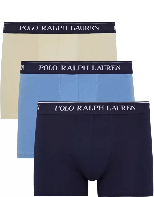 Polo Ralph Lauren Stretch-cotton Boxer Briefs - set of Three - Multicoloured