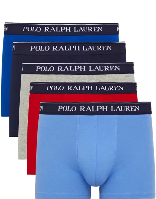 Polo Ralph Lauren Stretch-cotton Trunks - set of Five - Multicoloured