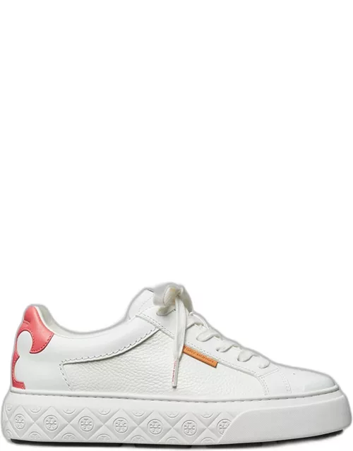 Ladybug Bicolor Leather Low-Top Sneaker
