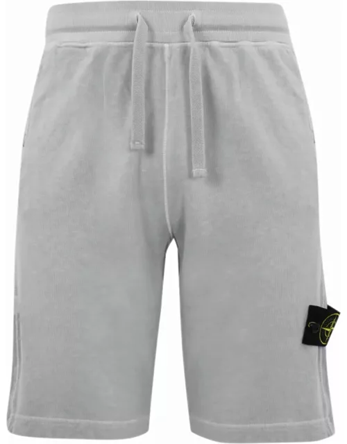 Stone Island Cotton Bermuda Shorts 63460 Old Treatment