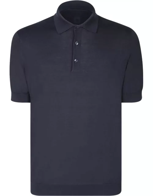 Lardini Jersey Blue Polo Shirt