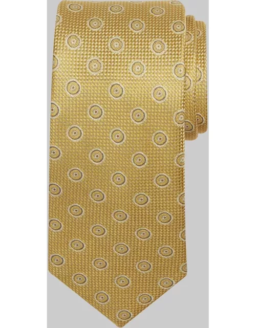 JoS. A. Bank Men's Traveler Collection Radiant Dot Tie, Yellow, One