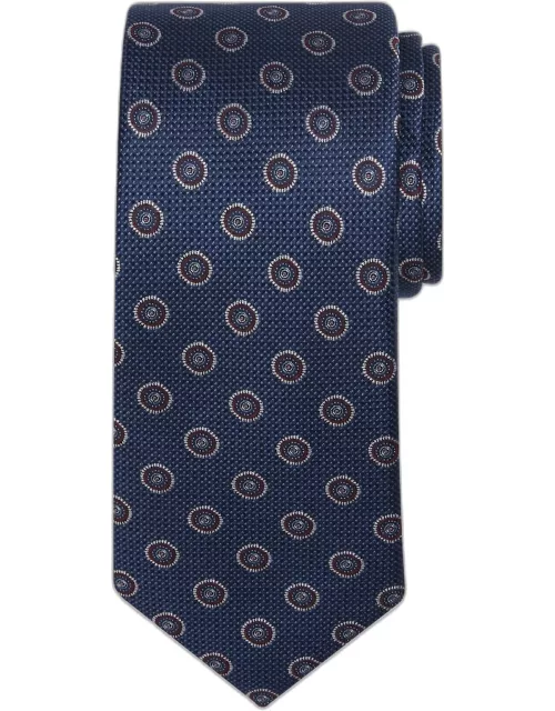 JoS. A. Bank Men's Traveler Collection Radiant Dot Tie, Navy, One