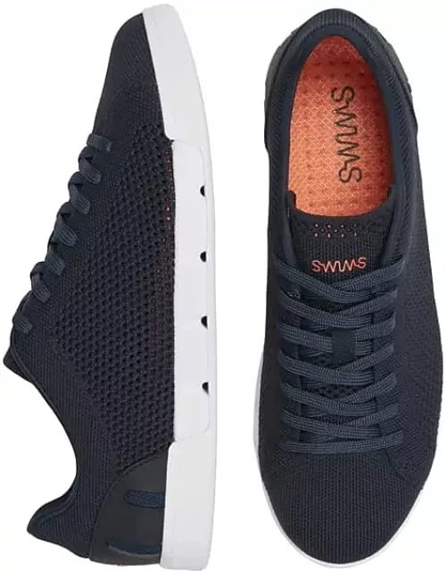Swims Men's Breeze Tennis Knit Sneakers Navy