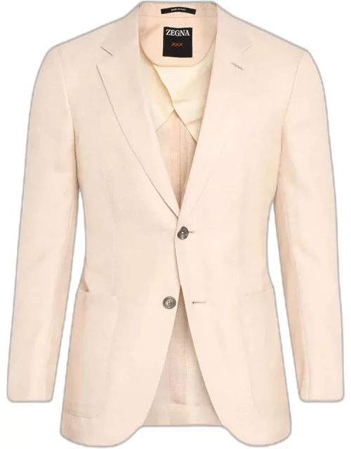 Men's Cashmere and Silk Jacket