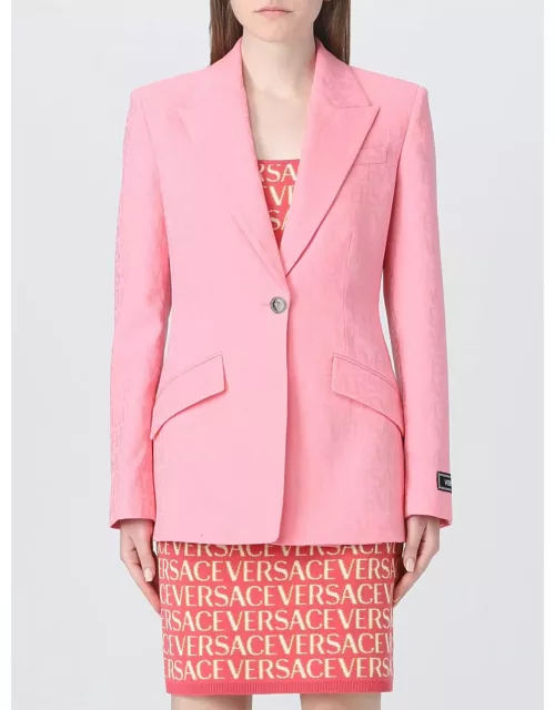 Blazer VERSACE Woman colour Pink