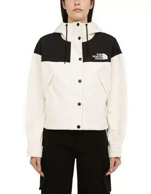 Black/white nylon jacket