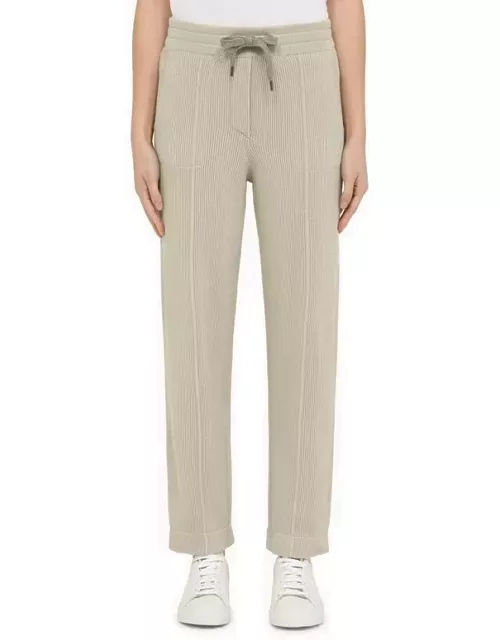 Quartz cotton trouser
