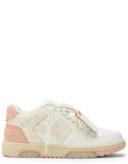 Out Of Office white/pink trainer