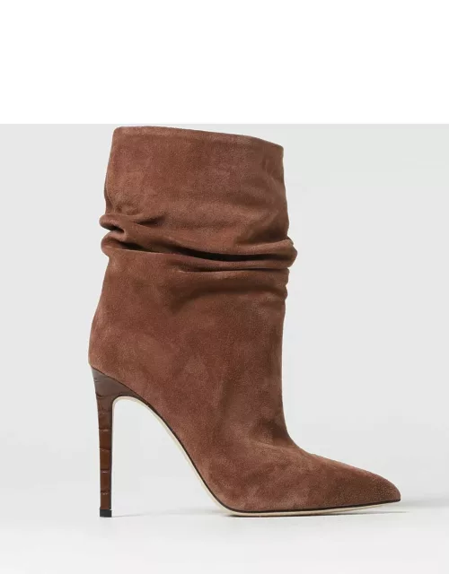 Flat Ankle Boots PARIS TEXAS Woman colour Brown