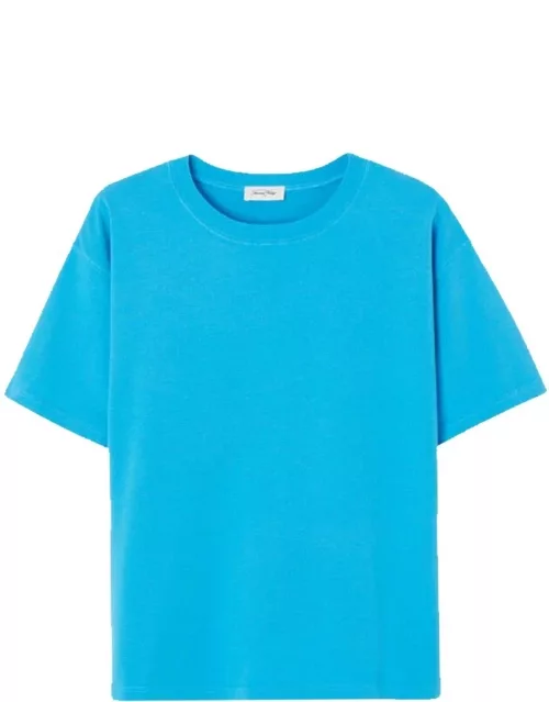 American Vintage Fizvalley T-Shirt - Azure Blue
