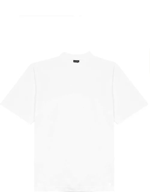 Balenciaga Hand-drawn Logo Cotton T-shirt - White