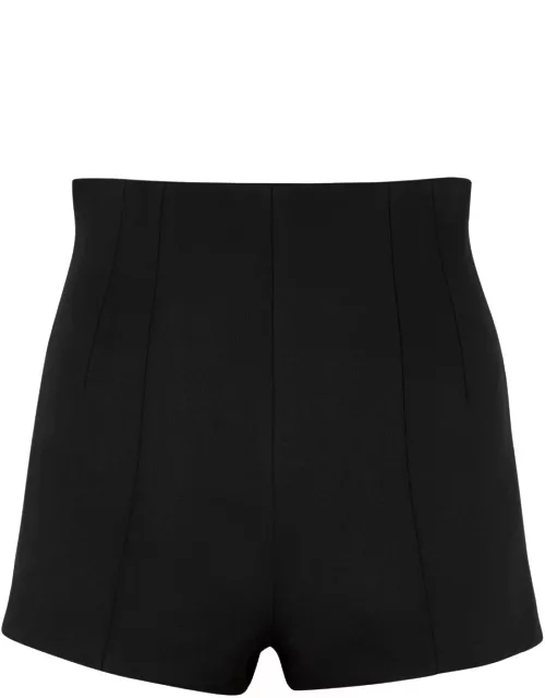Khaite Lennman Satin-crepe Shorts - Black - 6 (UK10 / S)