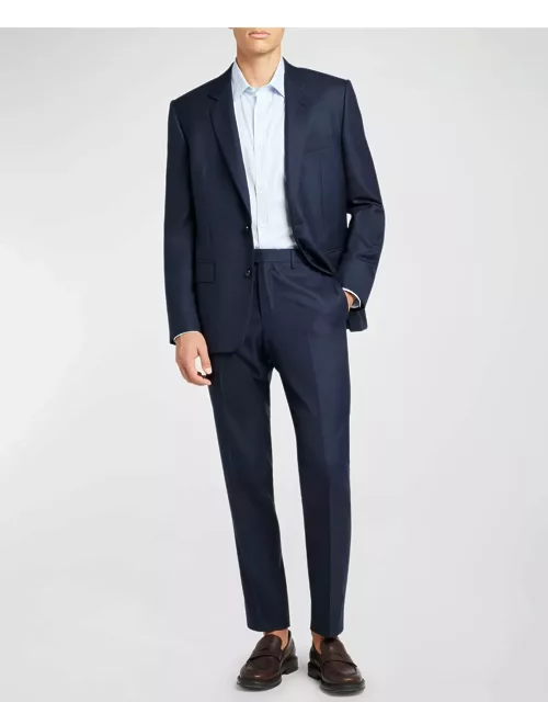 Men's Modern-Fit Wool Two-Button Suit