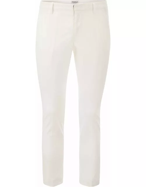 Dondup Alfredo - Slim-fit Cotton Trouser