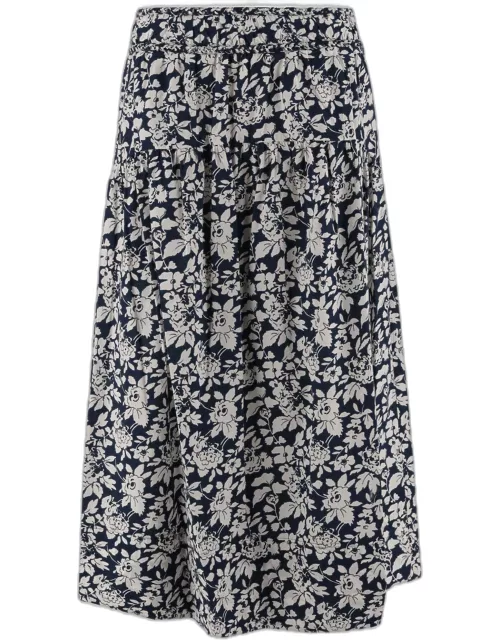 Ralph Lauren Cotton Skirt With Floral Pattern