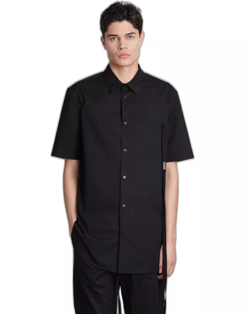 Ann Demeulemeester Shirt In Black Cotton