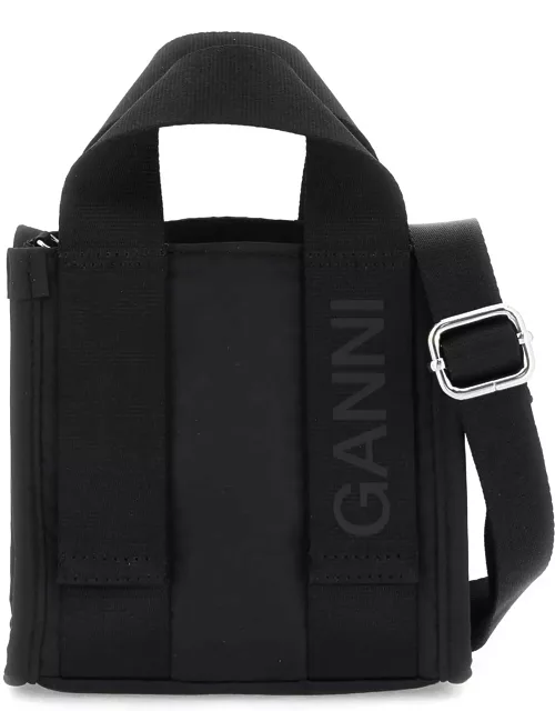 Ganni Tech Mini Tote Bag