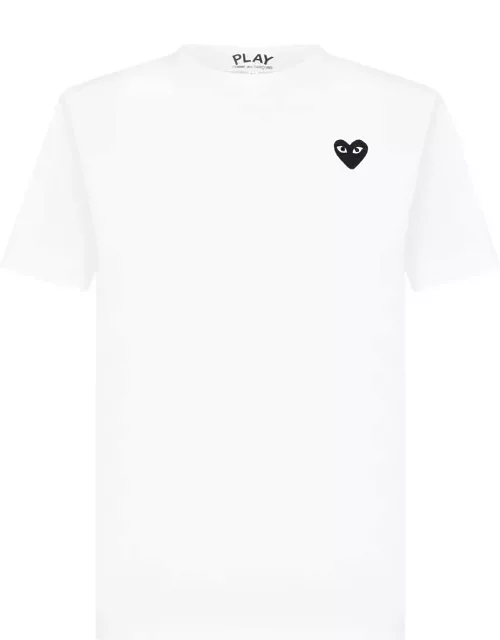 Comme des Garçons Play Heart Logo Embroidered T-shirt