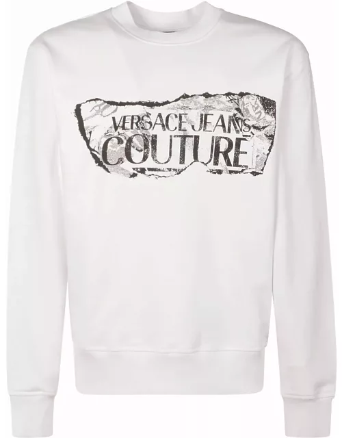 Versace Jeans Couture Couture Logo Ribbed Sweatshirt