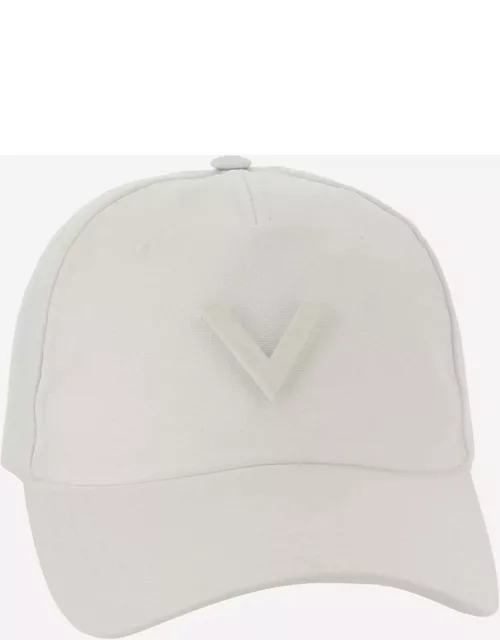 Valentino Garavani Canvas Hat With Vlogo