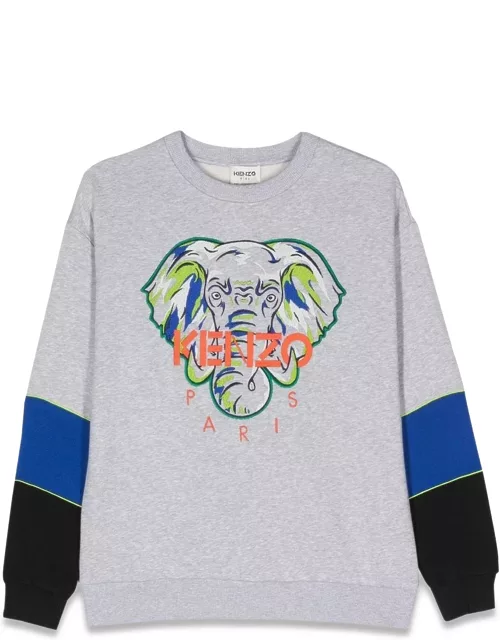 kenzo elephant crewneck sweatshirt