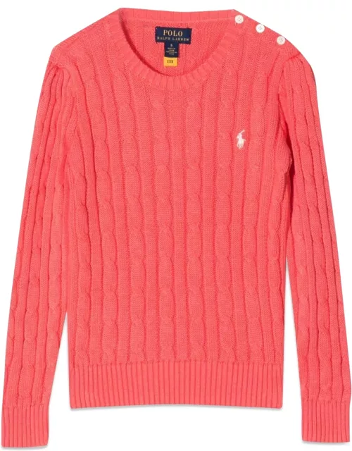 polo ralph lauren 20/2 cotton-cable cn-tops-sweater