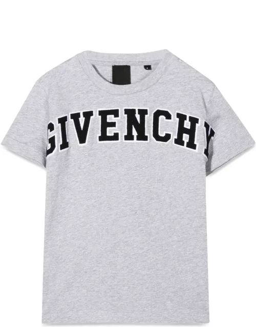 givenchy large front logo t-shirt