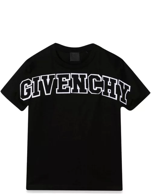 givenchy large front logo t-shirt