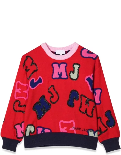marc jacobs mj crew neck pullover