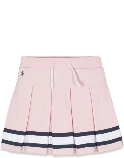 ralph lauren pleatskirt-skirtx2;ful