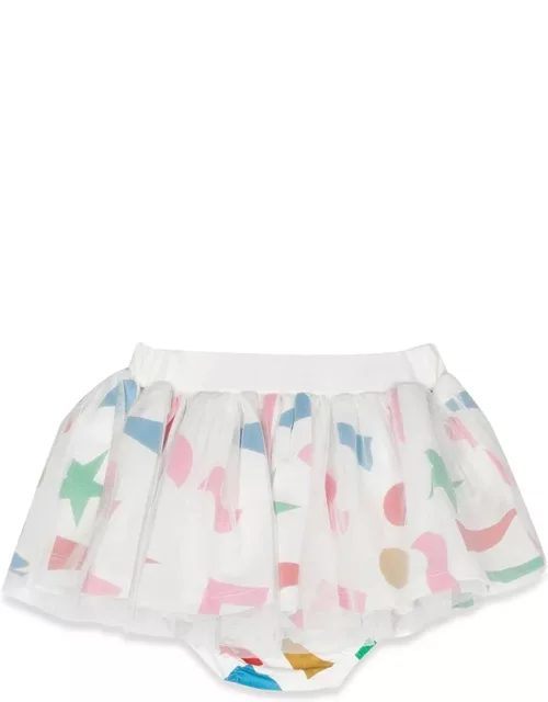 stella mccartney skirt with coulotte