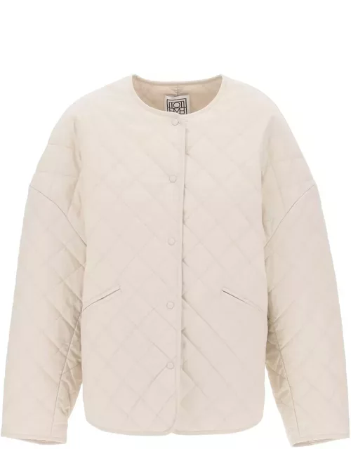 TOTEME Organic cotton quilted jacket in