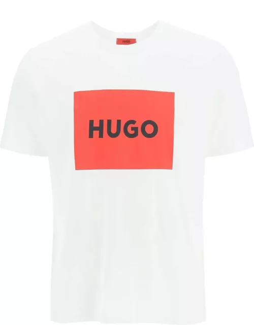 HUGO dulive t-shirt with logo box