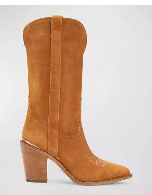Leigh Anne Suede Western Boot