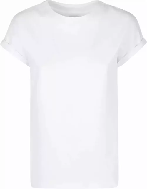Eleventy White Cotton T-shirt