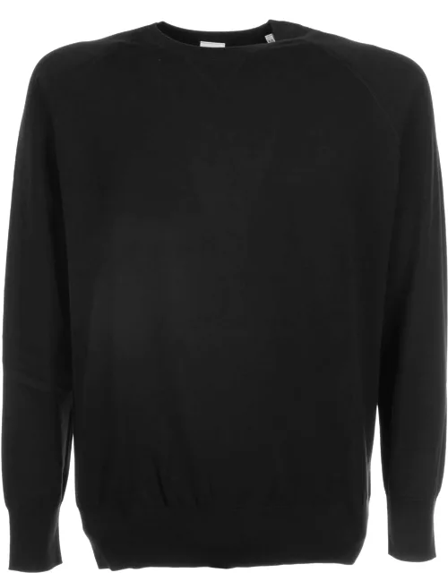 Aspesi Black Crew-neck Sweater