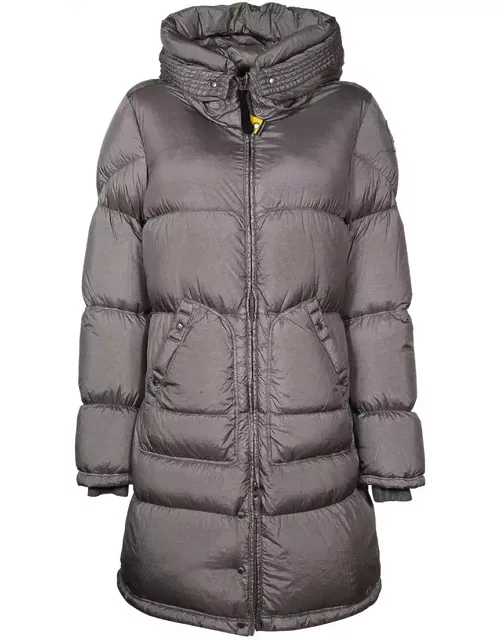 Parajumpers Angelica Long Hooded Down Jacket