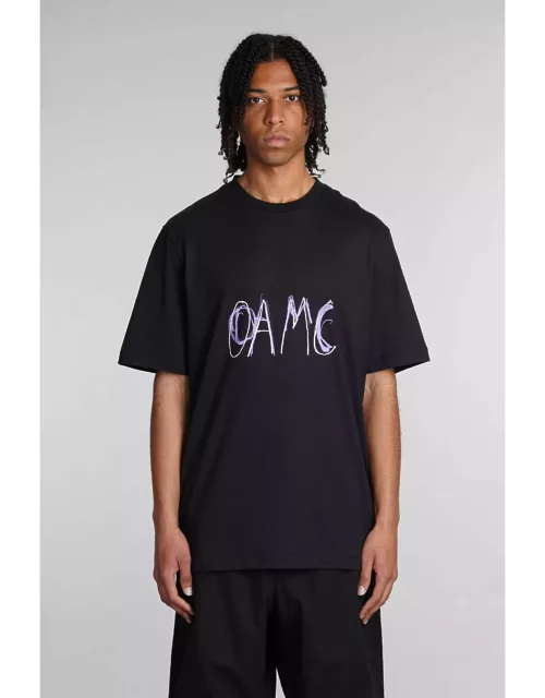 OAMC T-shirt In Black Cotton