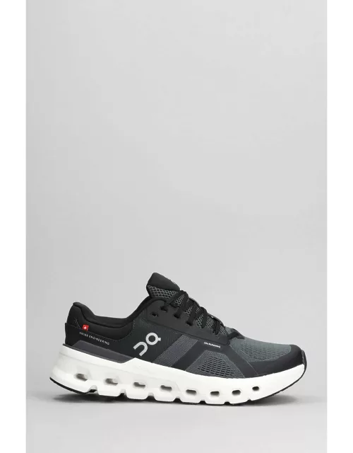 ON Cloudrunner 2 Sneakers In Black Polyester